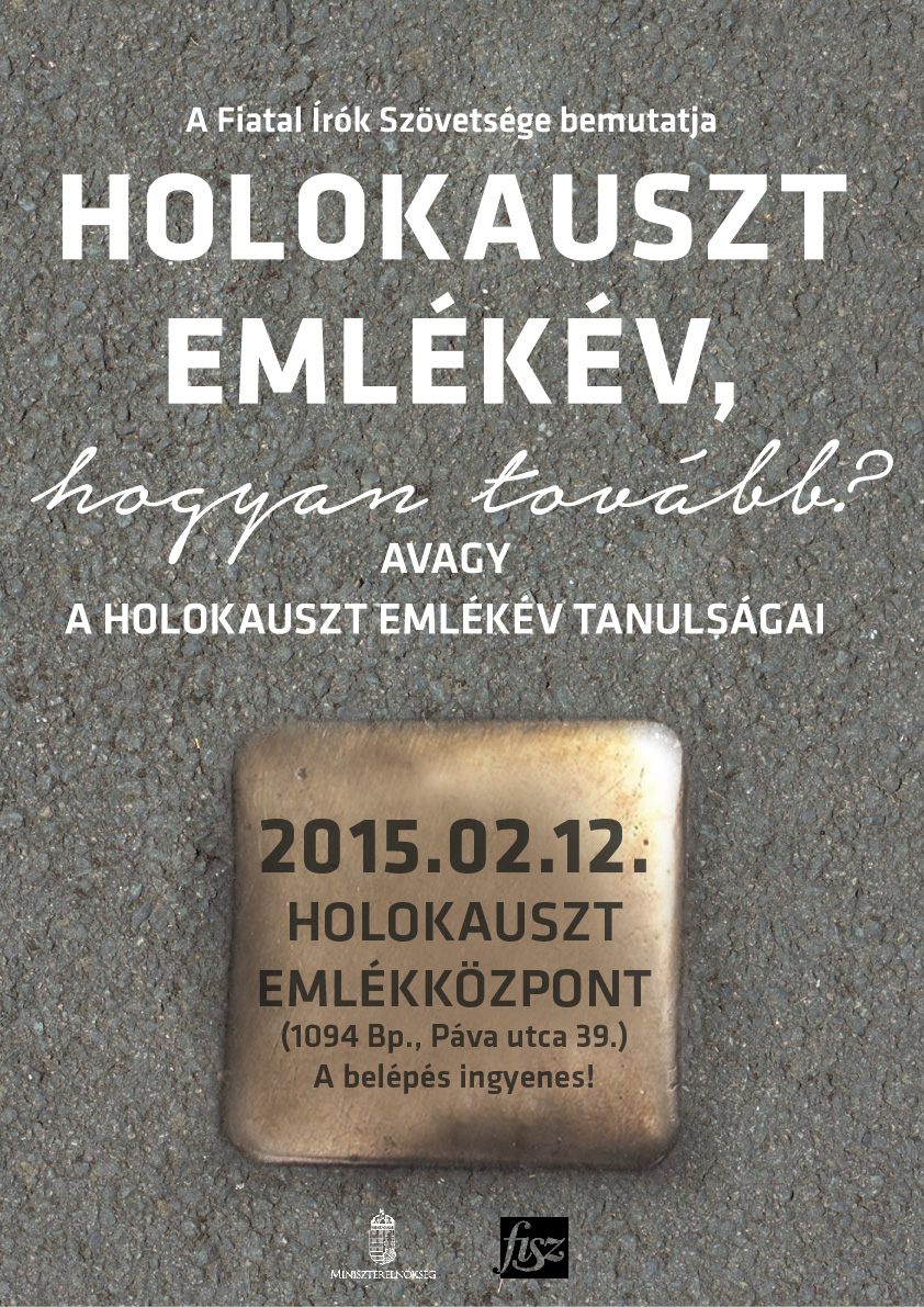 FISZ Holokauszt Konferencia plakát